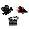 Erstwilder Brooches | Lights, Camera, Action Brooch Set