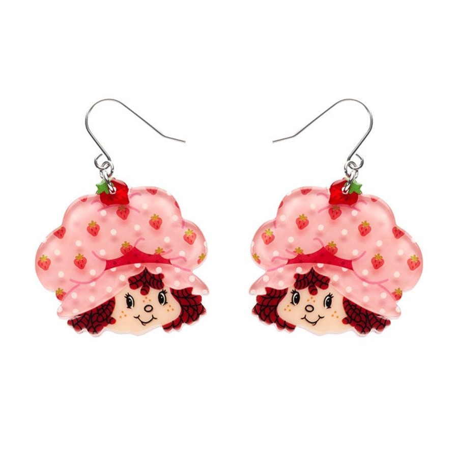 Erstwilder Earrings | Big Adorable Strawberry Smile Drop Earrings