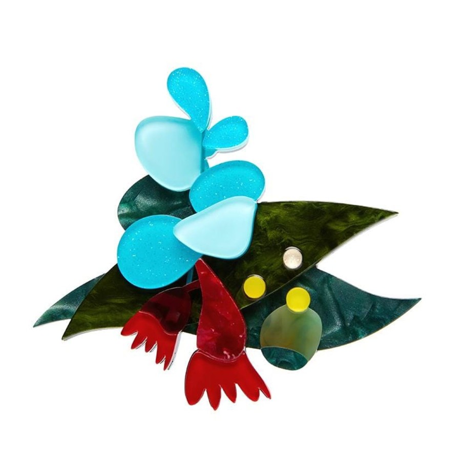 Erstwilder Brooches | Christmas Holly-Days Brooch