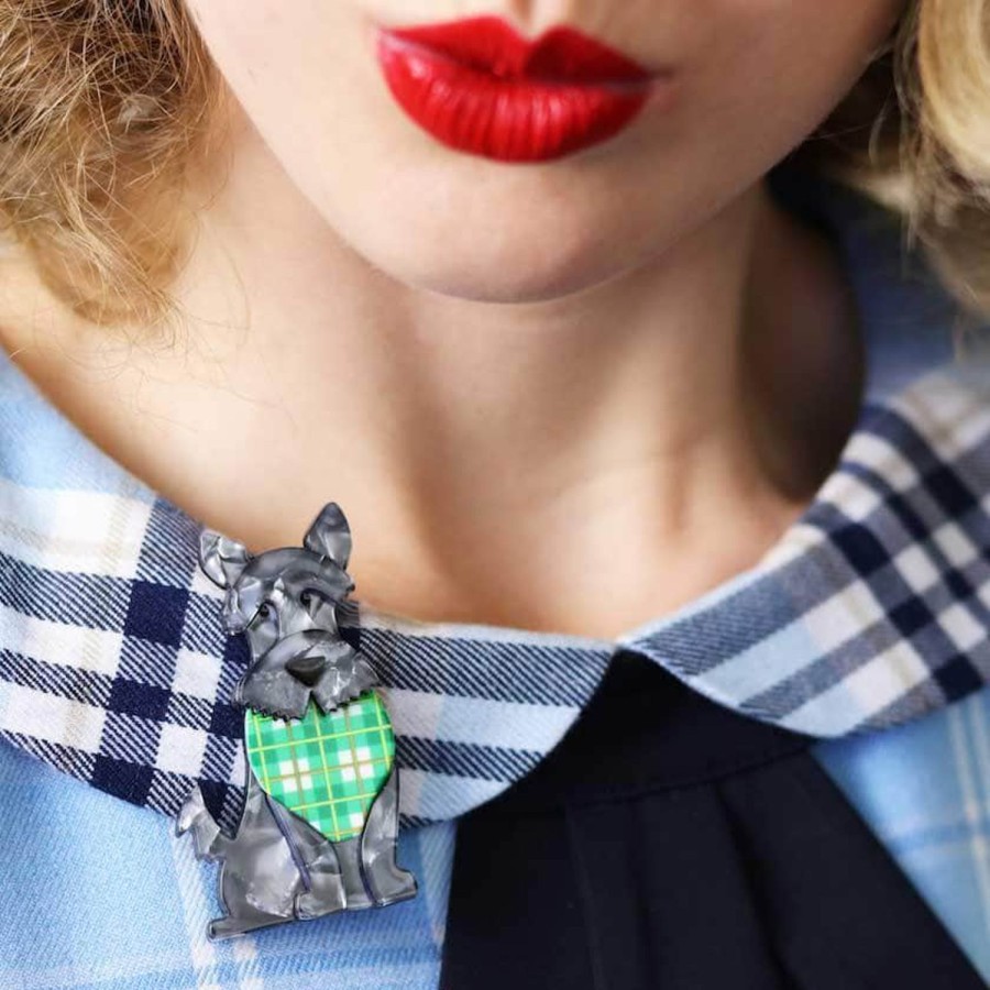 Erstwilder Brooches | Scooter The Scotty Brooch