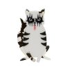 Erstwilder Brooches | Detroit Rock City Cat Brooch