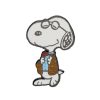 Erstwilder Enamel Pins | Professor Snoopy Enamel Pin