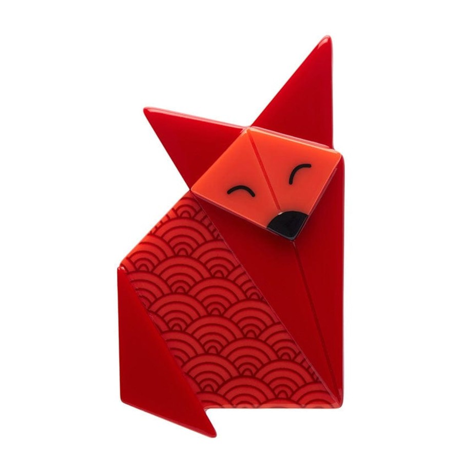 Erstwilder Brooches | The Sly Fox Brooch