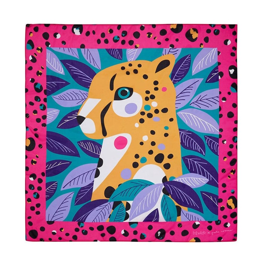 Erstwilder Scarves | The Choosy Cheetah Square Scarf