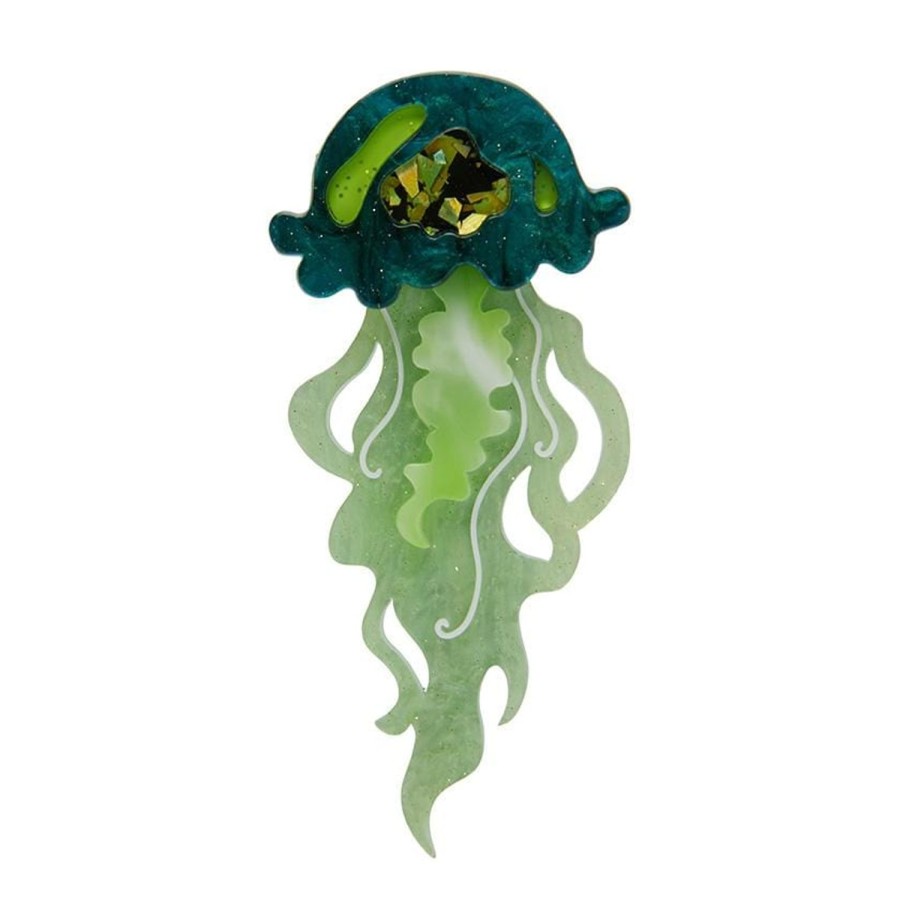 Erstwilder Brooches | Slippin' Under Jellyfish Brooch