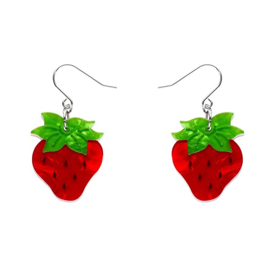 Erstwilder Earrings | Darling Strawberry Drop Earrings