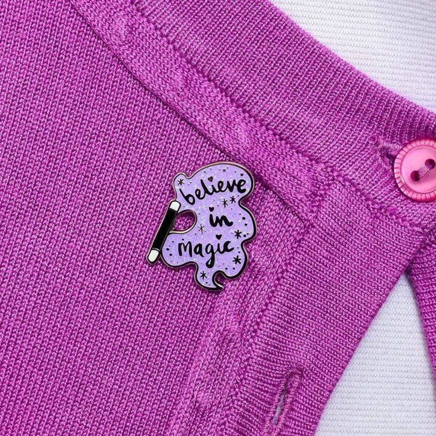 Erstwilder Enamel Pins | Believe In Magic Enamel Pin