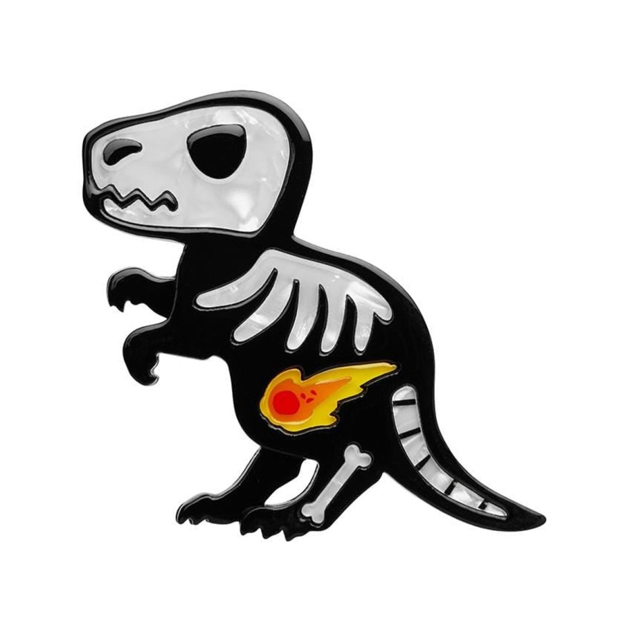 Erstwilder Brooches | Dead-O-Saurus Rex Brooch