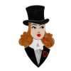 Erstwilder Brooches | Lady Astaire Brooch