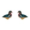 Erstwilder Earrings | Mallard Ballard Stud Earrings