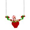 Erstwilder Necklaces | Sitting On A Strawberry Necklace