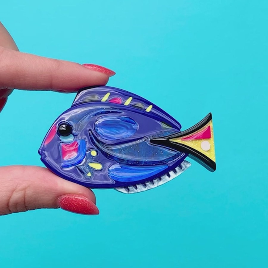 Erstwilder Brooches | The Sartorial Surgeon Fish Brooch