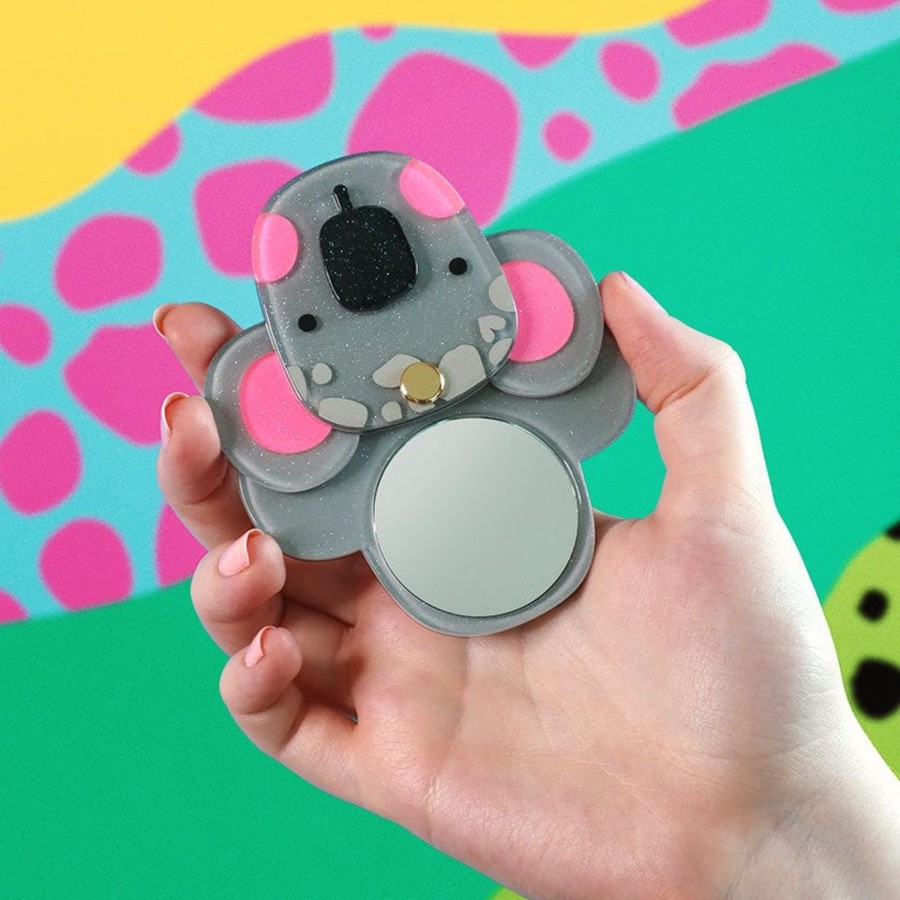 Erstwilder Mirror Compacts | Keith The Koala Mirror Compact