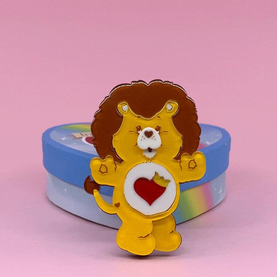 Erstwilder Brooches | Brave Heart Lion Brooch