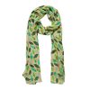 Erstwilder Scarves | Tranquil Leaves Large Neck Scarf