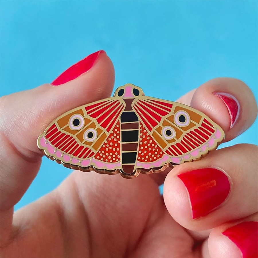 Erstwilder Enamel Pins | Fluttering Bogong Enamel Pin