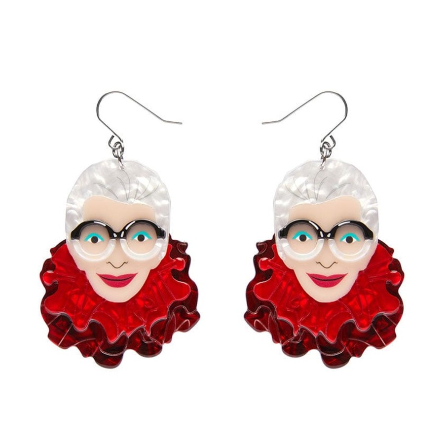 Erstwilder Earrings | The Face Of Style Iris Drop Earrings