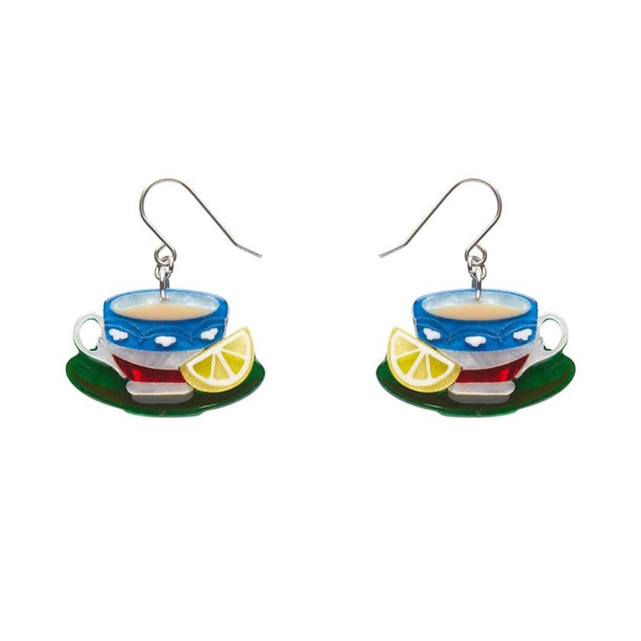 Erstwilder Earrings | Cuppa Tea Drop Earrings