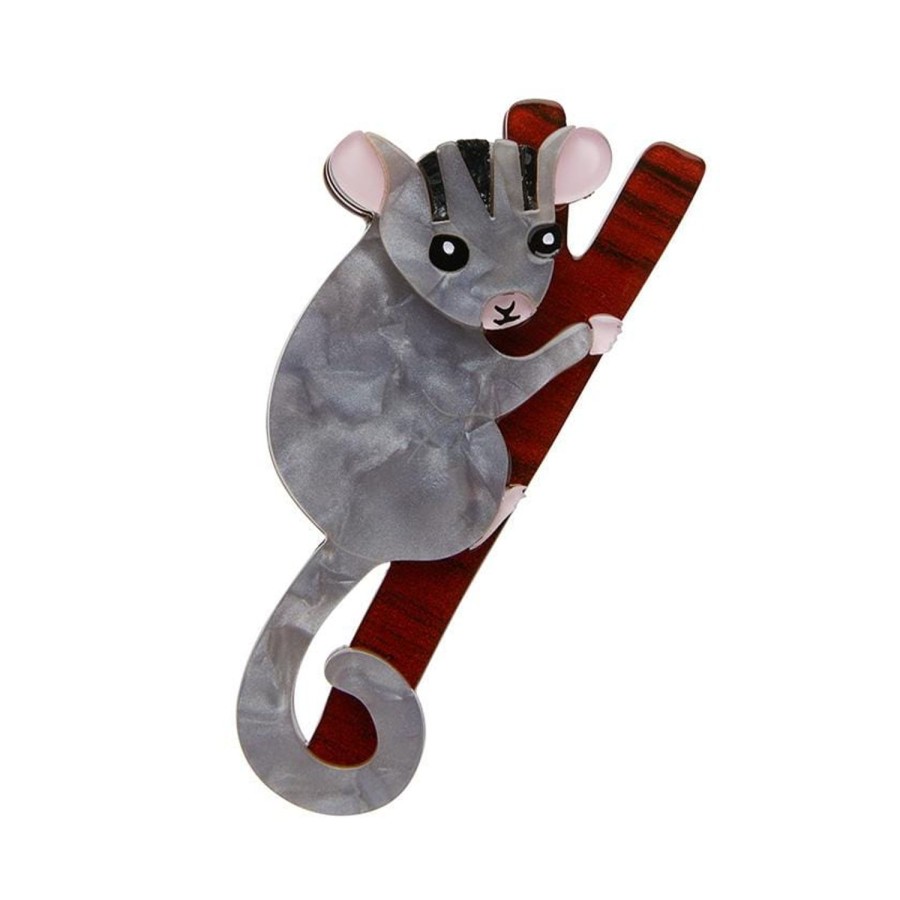 Erstwilder Brooches | Possum At Play Brooch