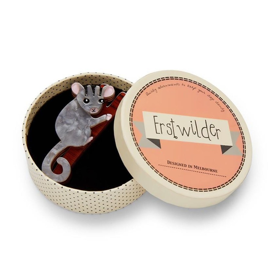 Erstwilder Brooches | Possum At Play Brooch