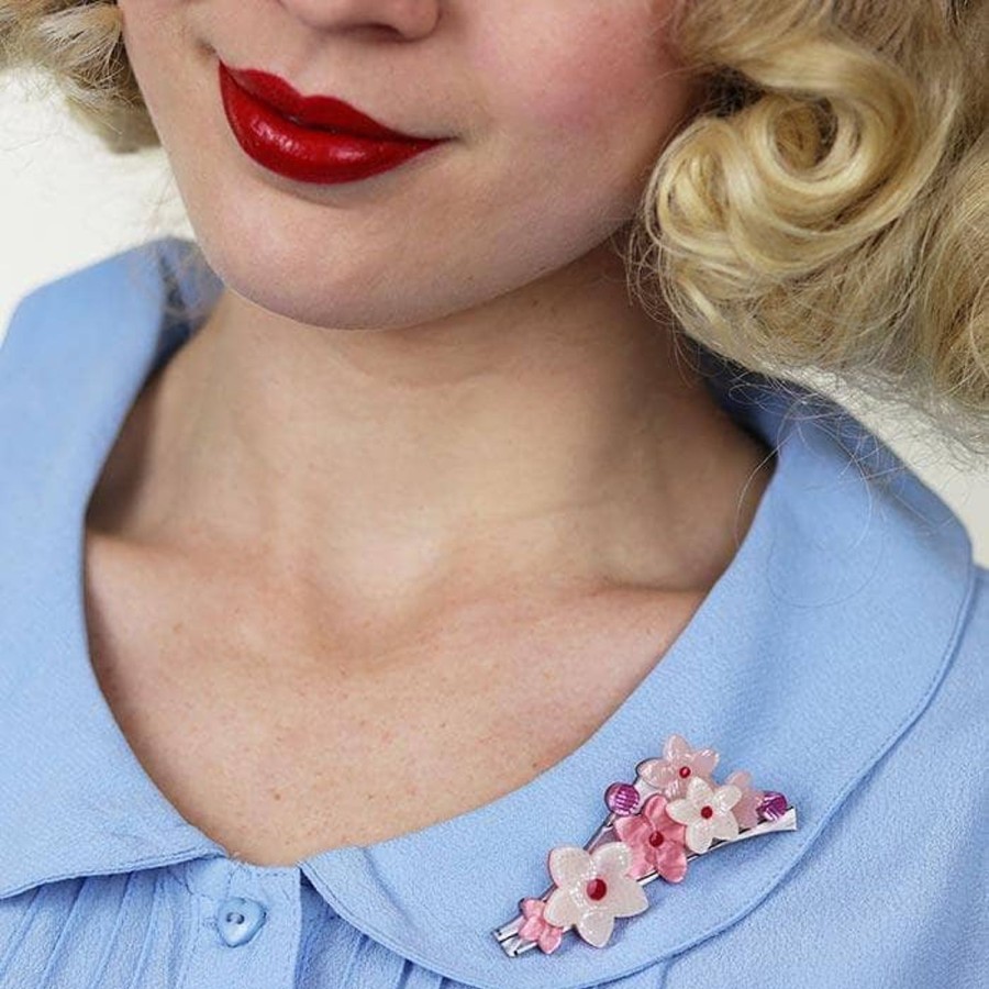 Erstwilder Brooches | Cheery Cherry Blossom Brooch