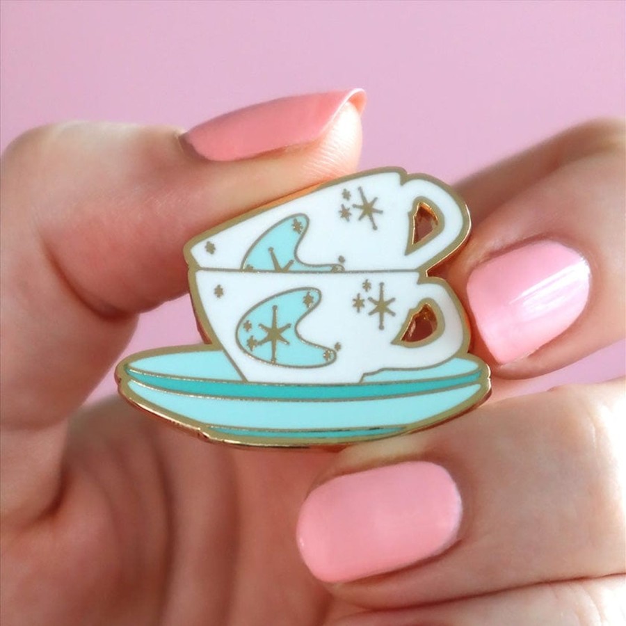 Erstwilder Enamel Pins | Tea And Sympathy Enamel Pin