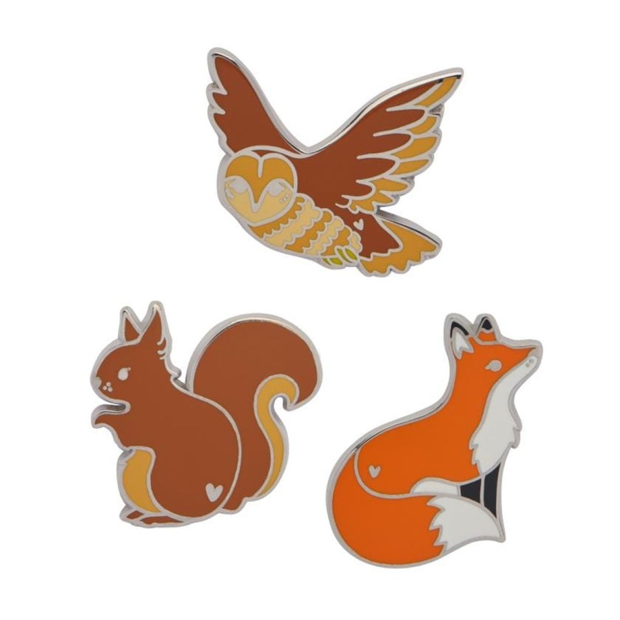 Erstwilder Enamel Pins | Wild And Free Pin Set