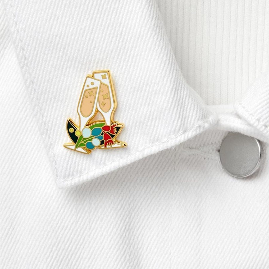 Erstwilder Enamel Pins | Yuletide Sparkles Enamel Pin