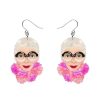 Erstwilder Earrings | Pretty In Pom Poms Iris Drop Earrings