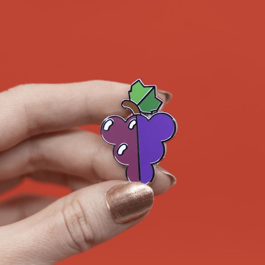 Erstwilder Enamel Pins | Fruit Salad Grapes Enamel Pin