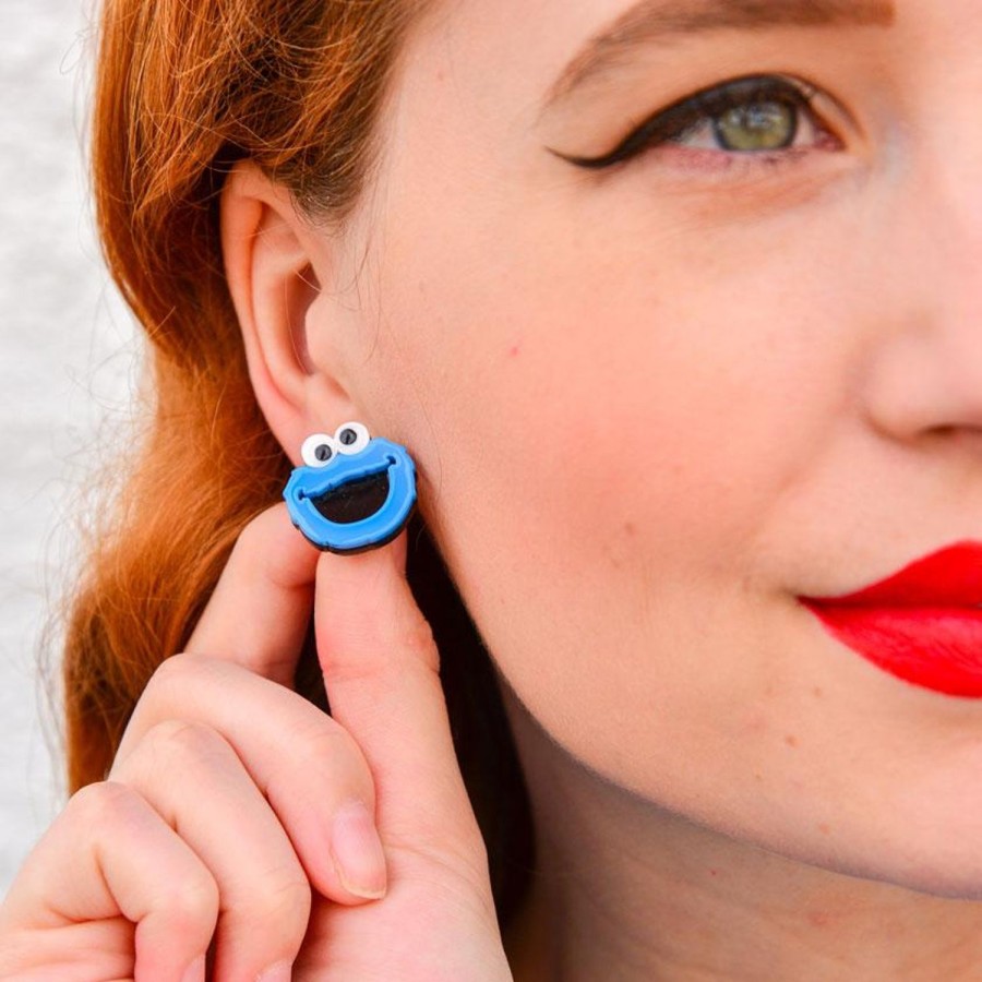 Erstwilder Earrings | Cookie Monster Earrings