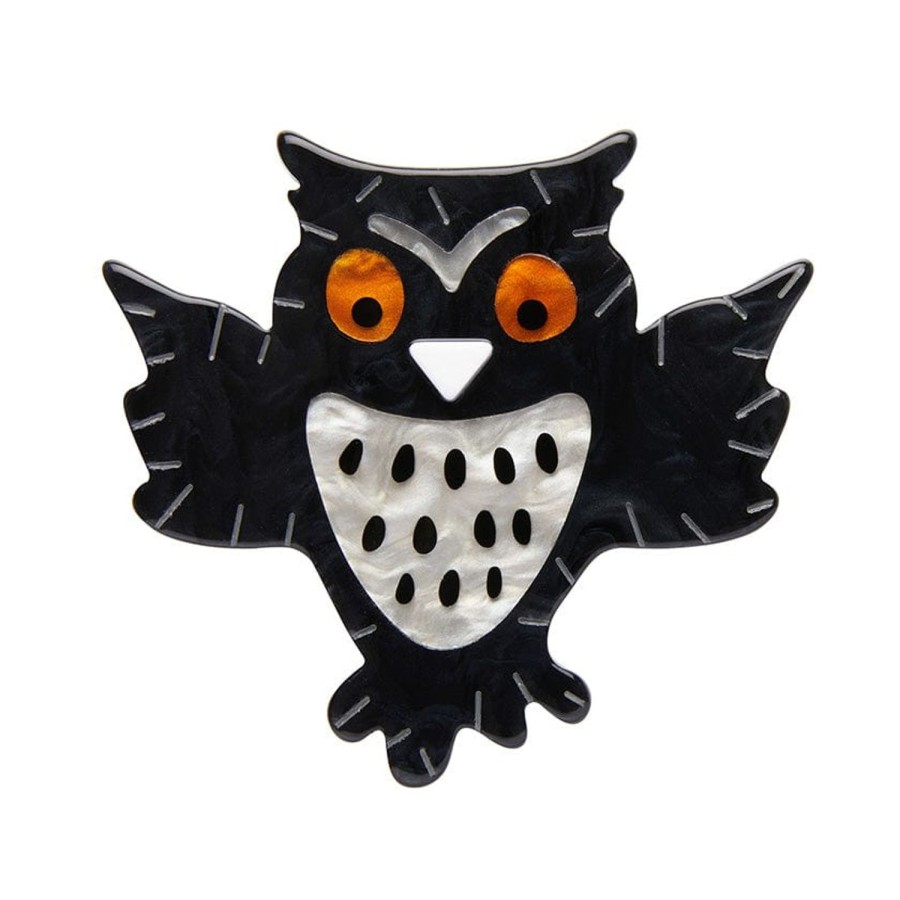 Erstwilder Brooches | A Halloween Hoot Brooch