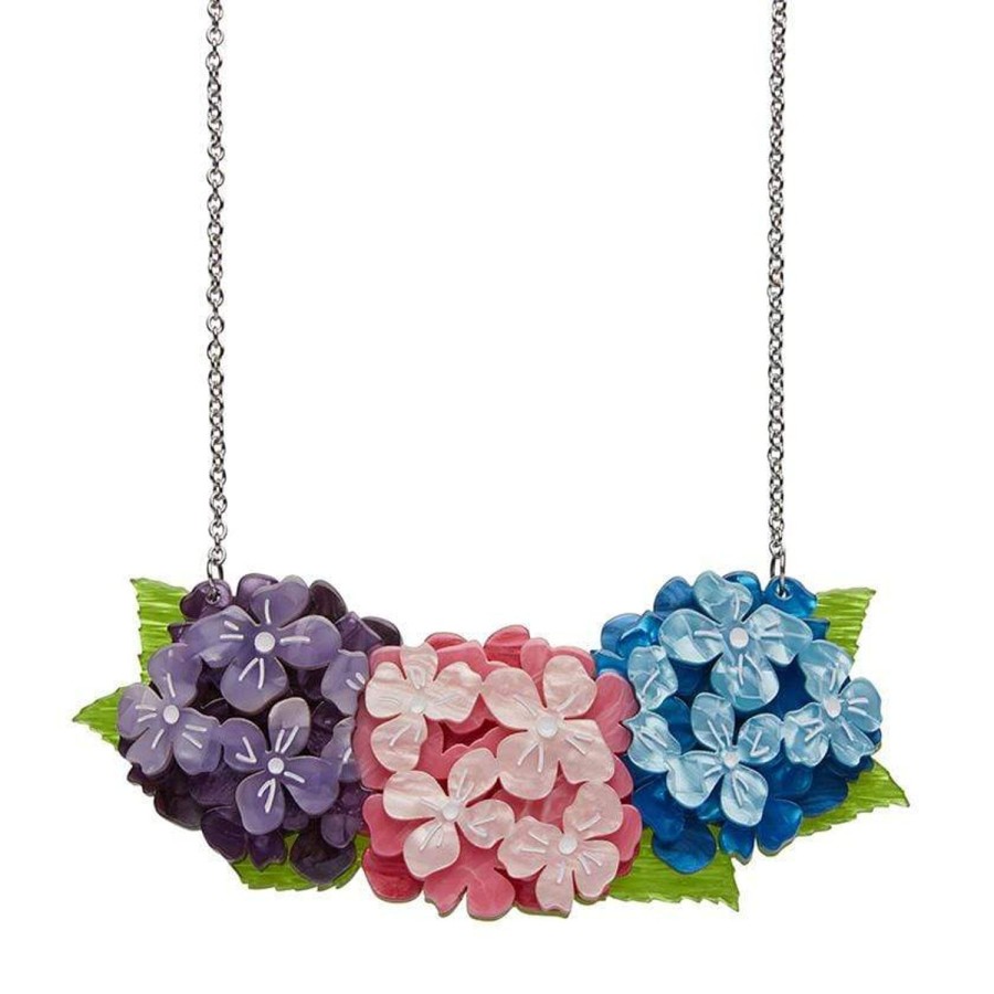 Erstwilder Necklaces | Heartfelt Hydrangea Necklace