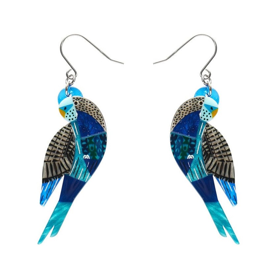 Erstwilder Earrings | A Budgie Named Chirp Drop Earrings