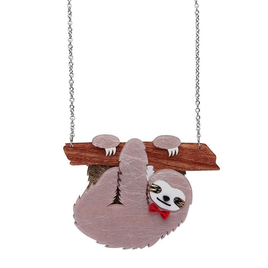 Erstwilder Necklaces | Cyril The Sloth Necklace