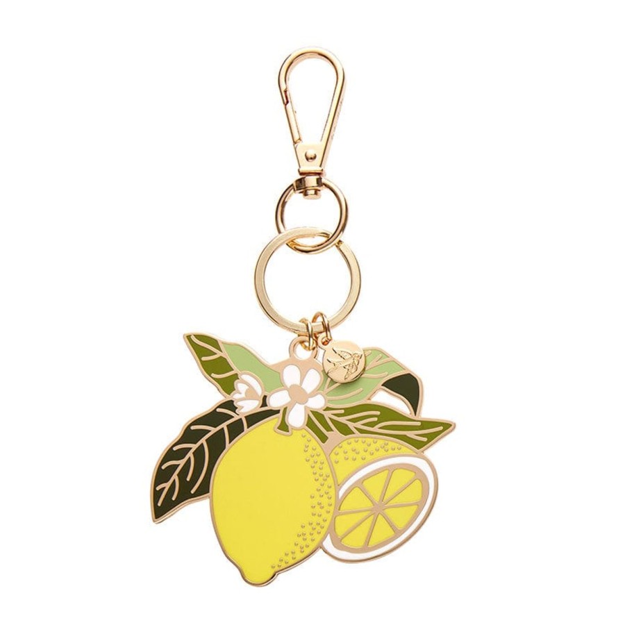 Erstwilder Enamel Key Rings | Lemon Drop Enamel Key Ring