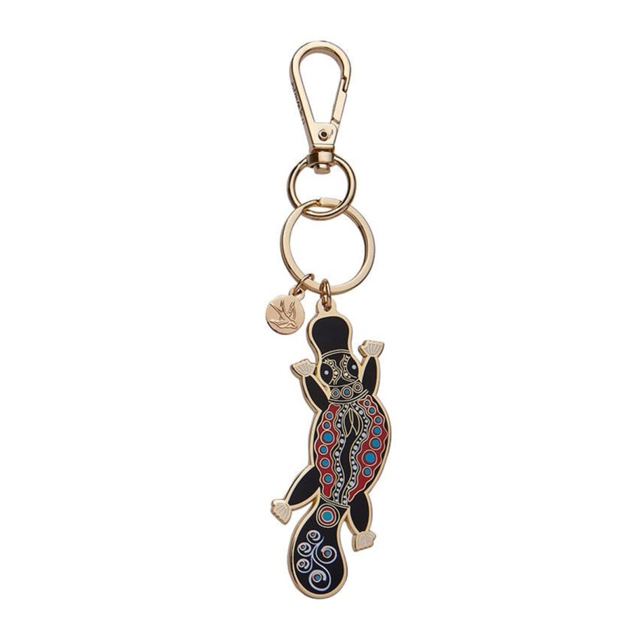 Erstwilder Enamel Key Rings | The Platypus 'Gugula' Key Ring