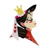 Erstwilder Brooches | Queen Of Hearts Brooch