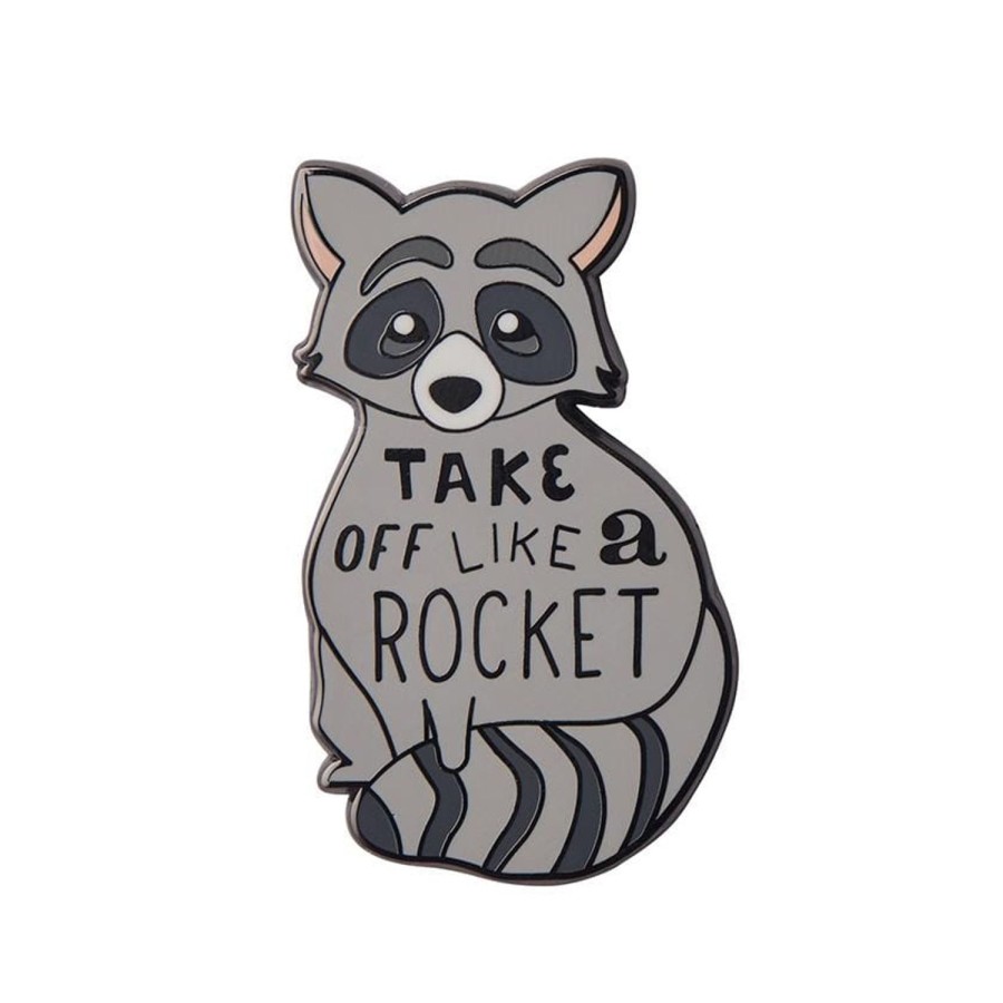 Erstwilder Enamel Pins | Take Off Like A Rocket Enamel Pin