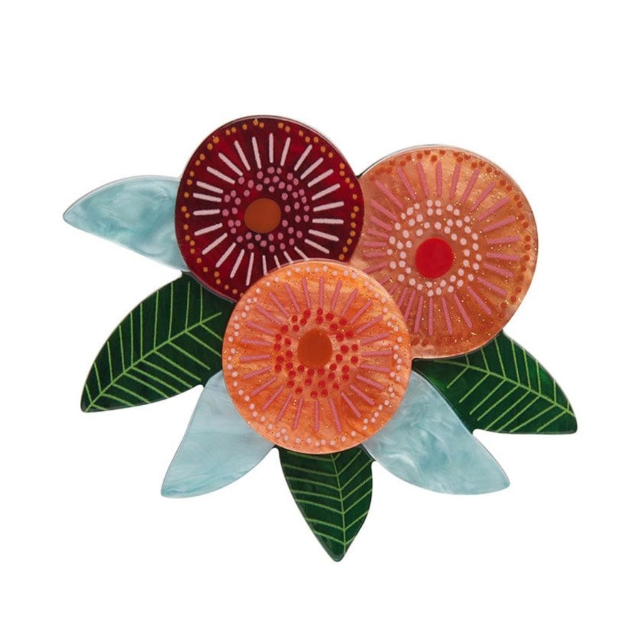 Erstwilder Brooches | Brilliant Blossoms Flowering Gum Brooch