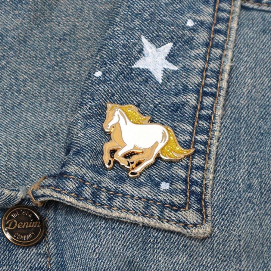 Erstwilder Enamel Pins | Princely Steed Enamel Pin