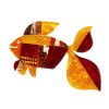 Erstwilder Brooches | A Goldfish Named Silence Brooch