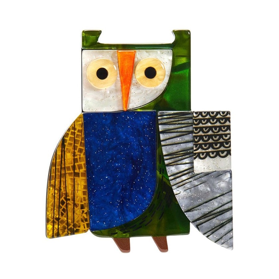 Erstwilder Brooches | An Owl Named Hoot Brooch