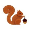 Erstwilder Brooches | The Satisfied Squirrel Brooch