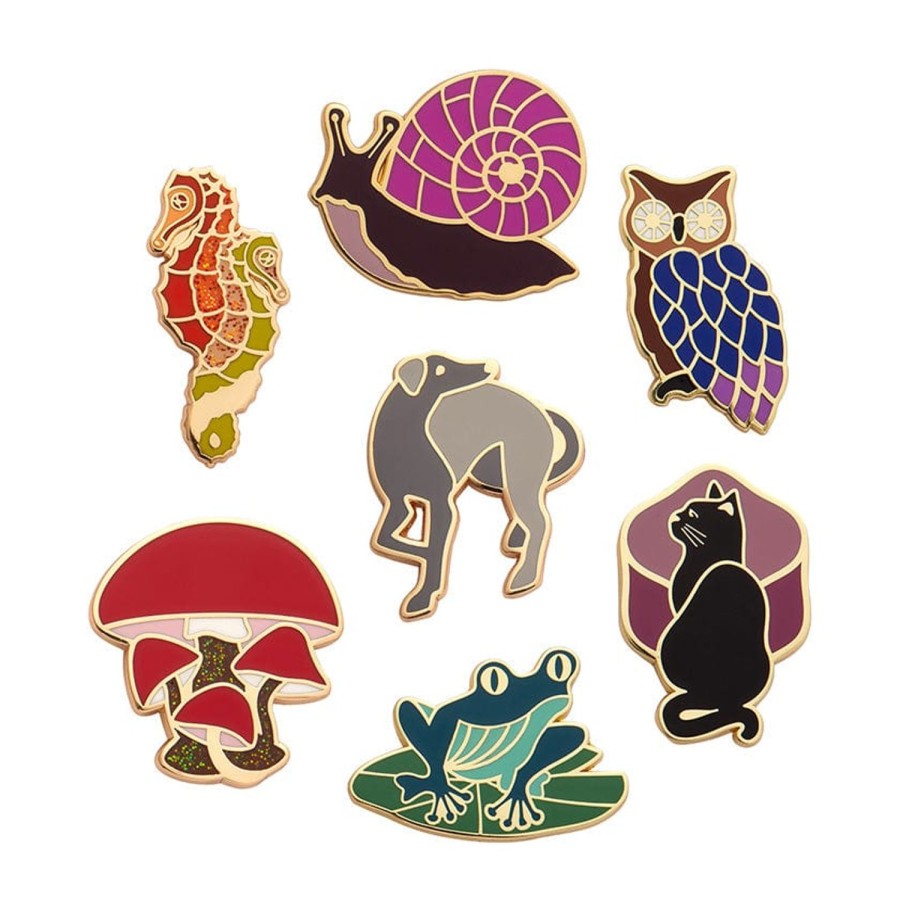 Erstwilder Enamel Pins | La Belle Epoque Pin Pack - 7 Pack