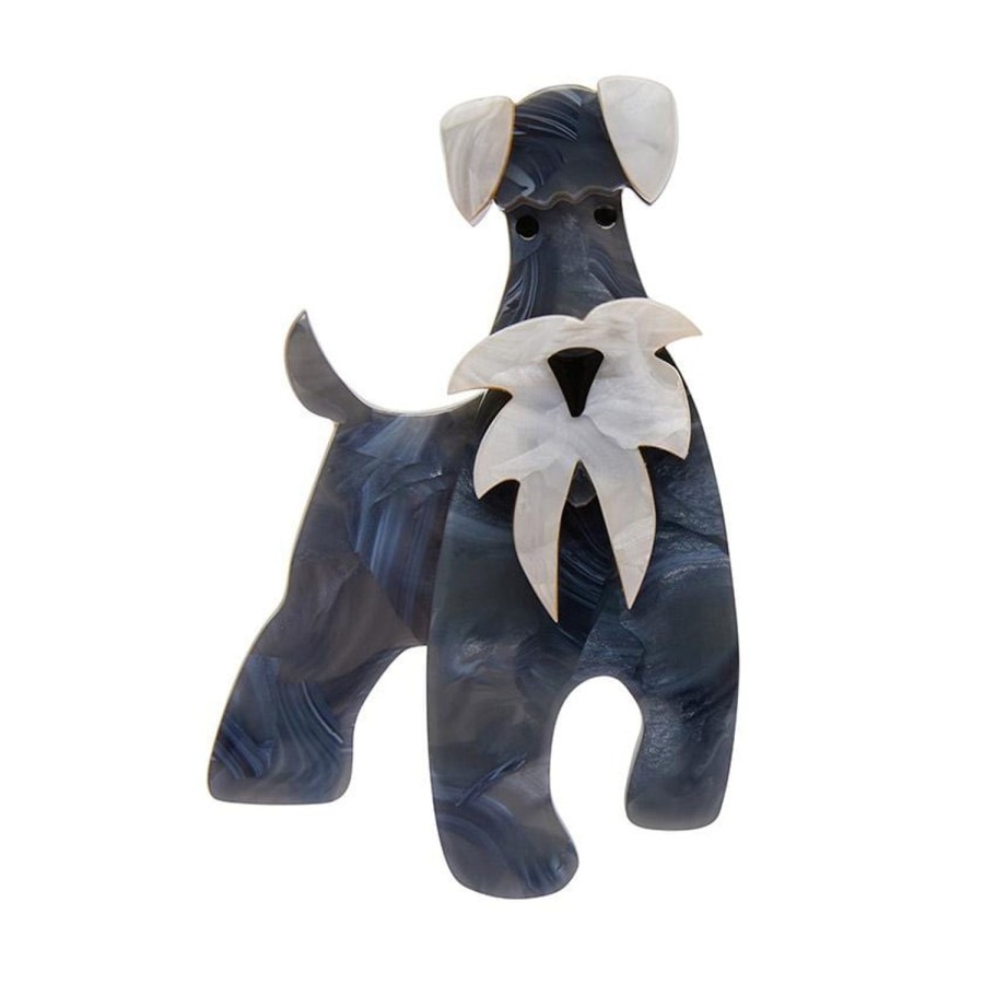 Erstwilder Brooches | The Schnauzer And Klaus Brooch