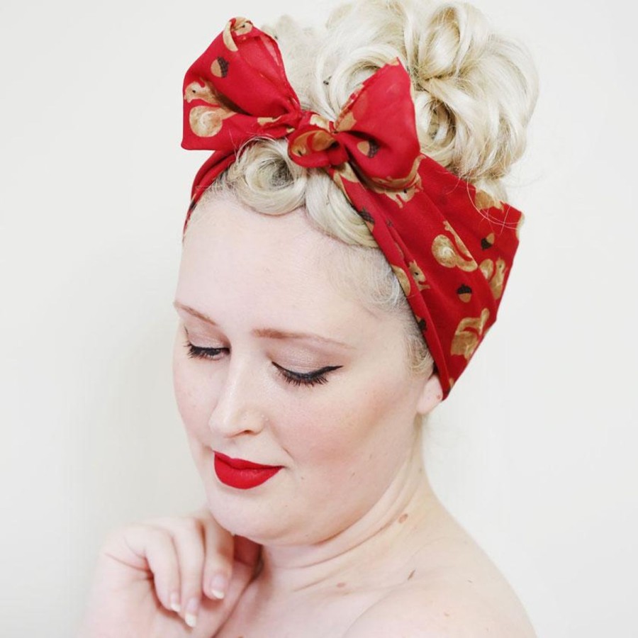 Erstwilder Scarves | The Satisfied Squirrel Head Scarf