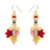 Erstwilder Earrings | Double-Edged Delight Drop Earrings