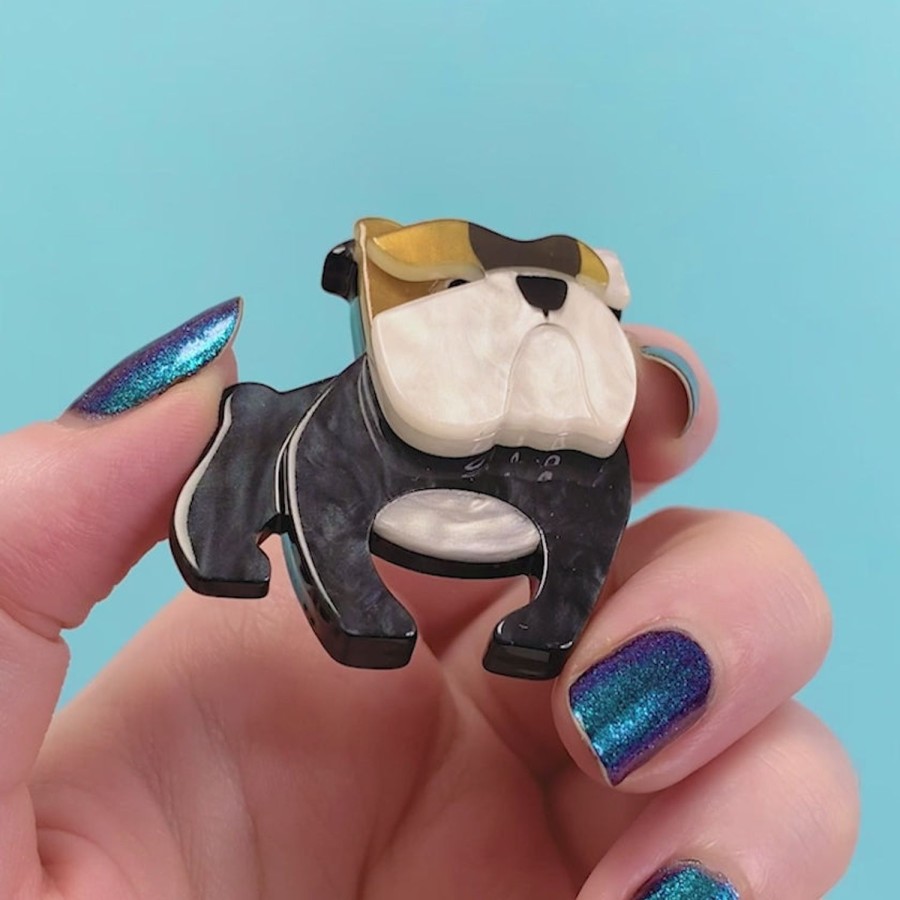 Erstwilder Brooches | Boof Bulldog Mini Brooch