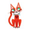 Erstwilder Brooches | The Cat'S Meow Brooch